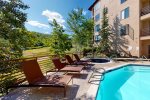 Outdoor Pool Chamonix Luxury Vacation Rentals in Snowmass, Colorado